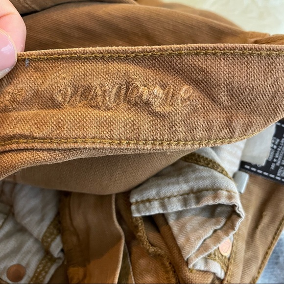 7 For All Mankind Brown Roxanne Jeans Size 28 - Picture 3 of 4